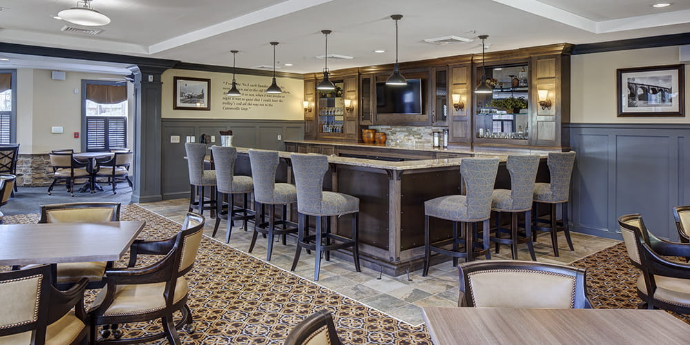 Brightview Rolling Hills Pub - Maryland Senior Living