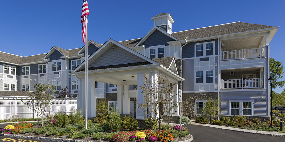 Brightview Tenalfy Exterior - New Jersey Senior Living